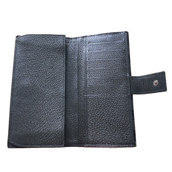 Gucci Continental Black Canvas Wallet - Picture 6 of 17